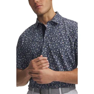 Under Armour UA ArmourDry Performance Golf Polo in Midnight Navy at Nordstrom, Size Xx-Large