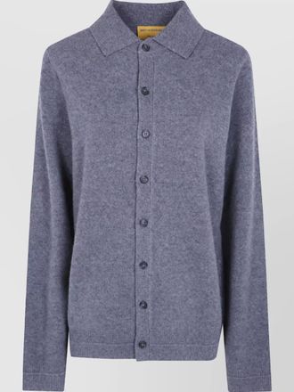 Guest In Residence cashmere merino wool felted cardigan