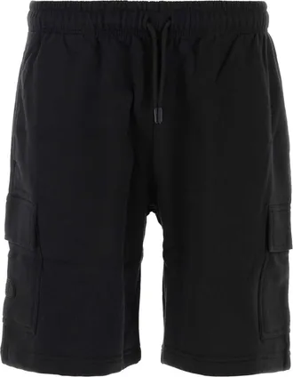 The North Face Black Cotton Bermuda Shorts