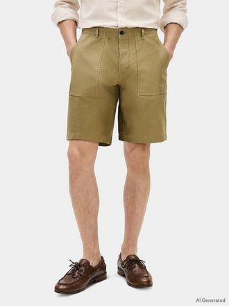 Tommy Hilfiger Relaxed Twill 10 Inseam Chino Shorts