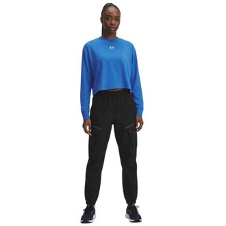 Under Armour Dames-fleece-sweatshirt met kwartritssluiting uit de Unstoppable-collectie (Jasper)