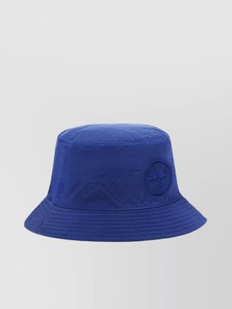 Stone Island wide brim bucket hat with textured finish