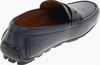 Ermenegildo Zegna EZ LUXURY Leather Loafers Ermenegildo Zegna