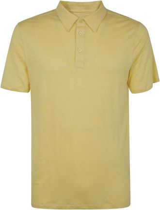 Majestic Filatures Klassieke Polo Shirt - Heren - Polos - Geel - M - Tops
