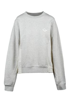 Replay Light Grey Women Cotton Sweatshirt