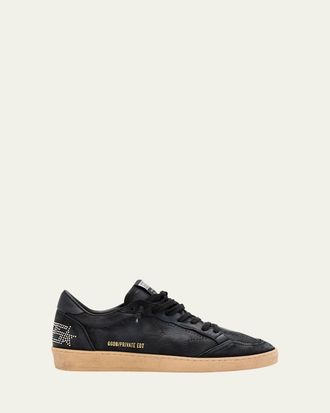 Golden Goose vce Penstar Sneaker In Leopard Pony Skin from