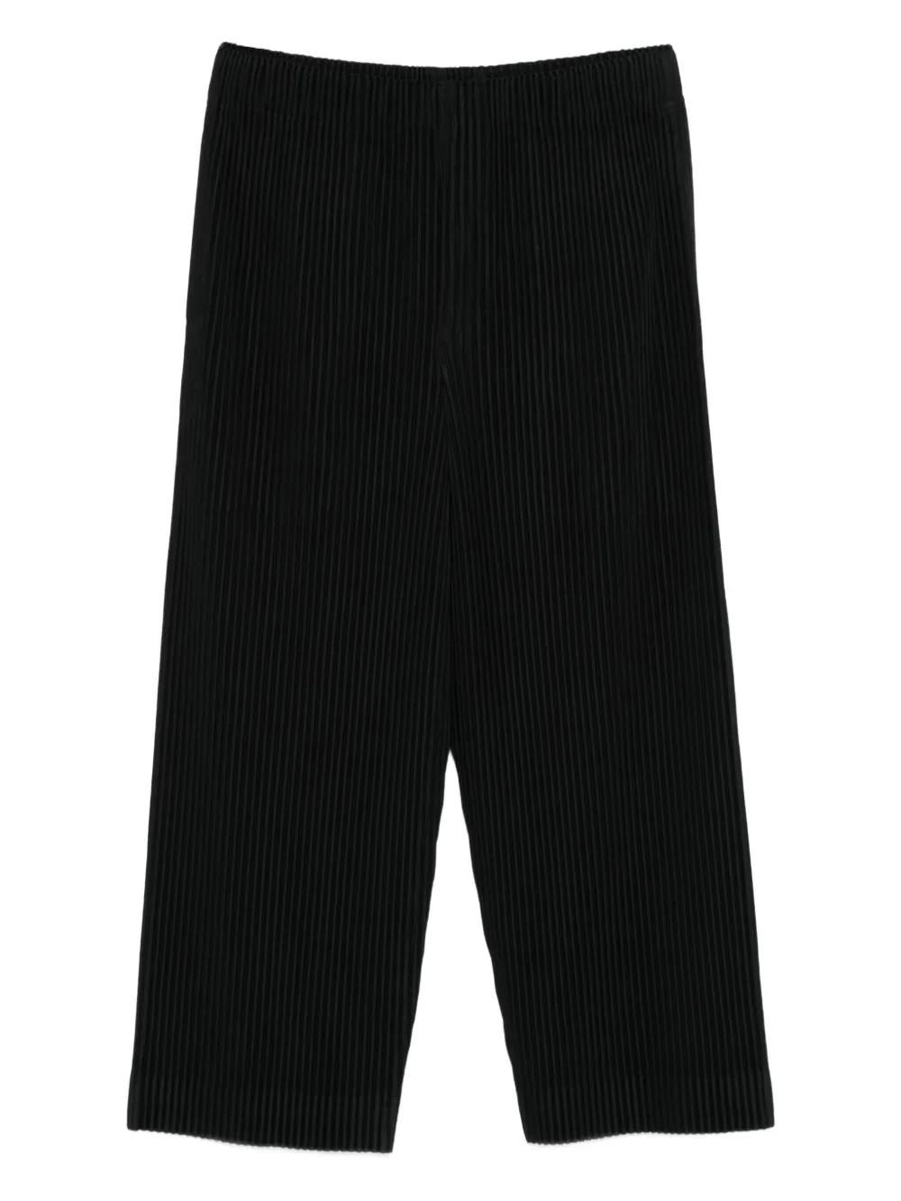 Homme Plissé Issey Miyake Angular Stone trousers - men - Fabric