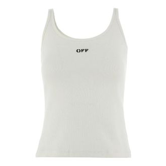 Off-white Off Stamp Rib Tank Top