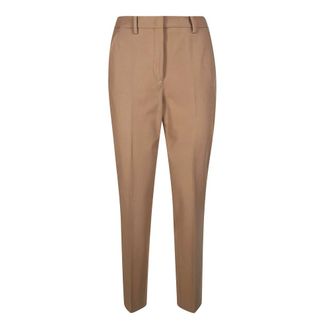 Incotex Tapered Trousers, female, Beige, Size: XS Galene Bistretch