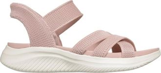 Skechers Ultra Flex Rose - Dames - Sandalen - Roze - 39 EU - Schoenen