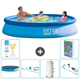Intex Piscina Easy Set Redonda - 366x76 Cm - 7-piezas S83