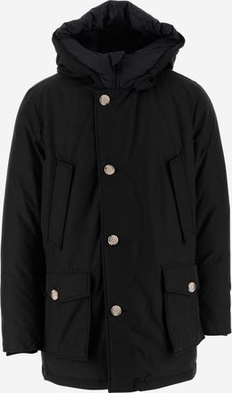 Woolrich Black ARCTIC PARKA IN RAMAR CLOTH