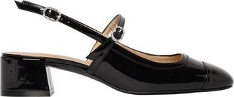 Stuart Weitzman Maeve Leather Mary Janes, Brand Size 36.5 ( US Size 6 )