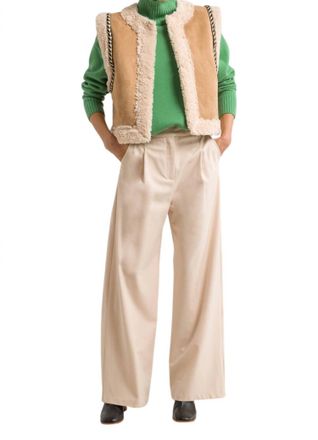 Suncoo Joel Pants In Off White