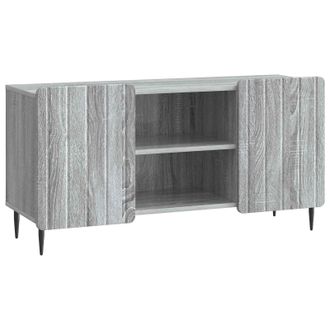 vidaXL Mueble De Tv Gris Sonoma 102 X 34,5 X 52 Cm Vidaxl