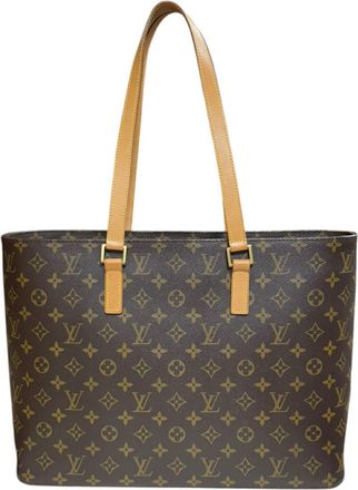 Louis Vuitton Monogram Brown Monogram Monogram Tote Bag (Pre-Owned)