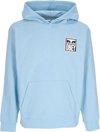 Obey Blauwe Eyes Icon Hoodie - Heren - Hoodies - Blauw - XL - Katoen - Hoodies & sweatvesten