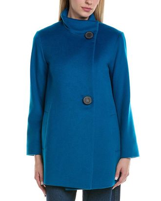 Fleurette Fleurette Wool-Blend Coat