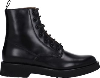 Churchs Black Leather Ankle Womens Boots