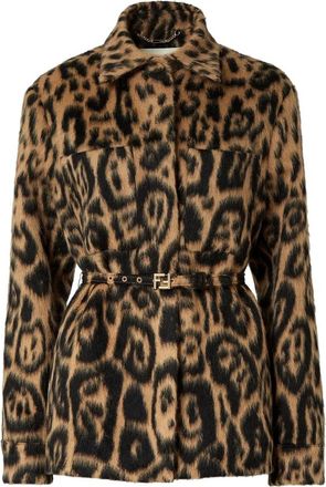 Fendi Animal-print Jacket