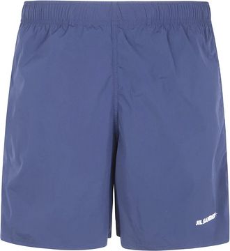 Jil Sander Short Boxer - Heren - Korte Broeken - Blauw - L - Korte Broeken