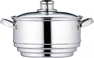 Kitchen Craft Clearview - Vaporiera Universale in Acciaio Inox