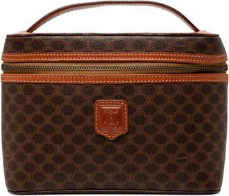Celine Pre-owned Celine Macadam Coated Canvas Vanity Bag Ladies N5DREHI7X32AE56H