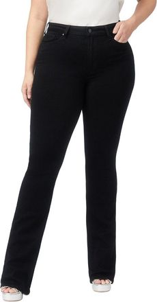 Paige Paige Hourglass Black Shadow High Rise Boot Cut Jean