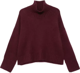Soft Goat Zachte geit-kasjmier trui met col
