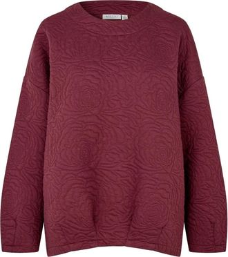 Masai Jersey de punto con cuello redondo - Knitwear - Mujer - Marr&oacute;n - 2XL