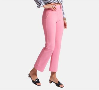 Frances Valentine Wonder Stretch Waist Pant In Pink