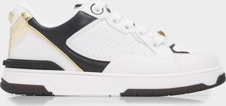 Versace Men & apos;s Biggie Basket Leather Low-Top Sneakers
