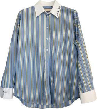 Zadig&Voltaire Morning Shirt - Dames - Overhemden - Veelkleurig - XS - Katoen - Overhemden