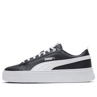 Puma (WMNS) PUMA Smash Platform Q4 Polka Black 369833-03