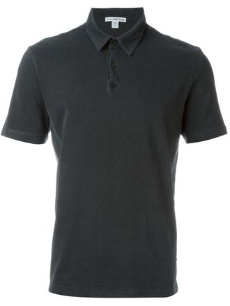 James Perse classic polo shirt - Grijs