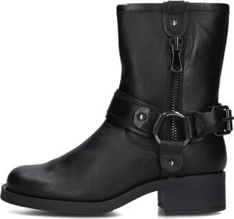 Omoda Modular-17 Biker Boots - Dames - Cowboylaarzen - Zwart - 37 EU - Leer - Schoenen