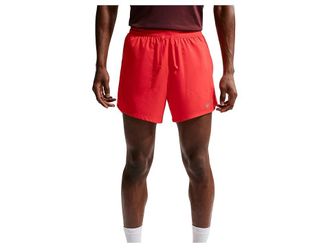 Nike Dri-FIT Stride 2-in-1 5 Shorts Mens Workout Light Crimson/Reflective Silver : 2XL 5, Polyester/Spandex