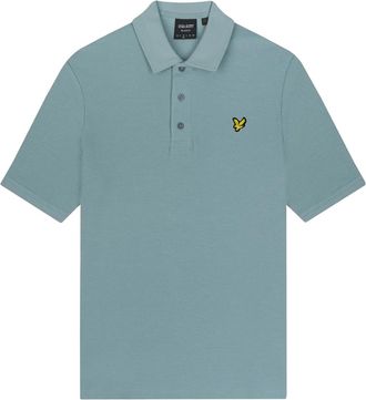 Lyle & Scott leiblauw Milano poloshirt