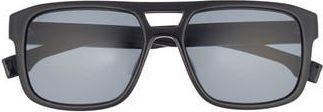 BOSS 56mm Navigator Sunglasses in Black at Nordstrom Rack