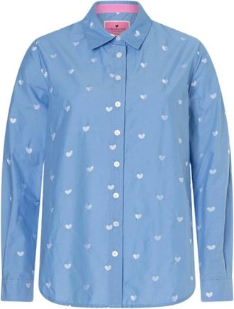 Lieblingsst&uuml;ck Lieblingsst&uuml;ck - RadunaL Blouse - Dames - Blouses & Shirts - Blauw - Maat: L Katoen