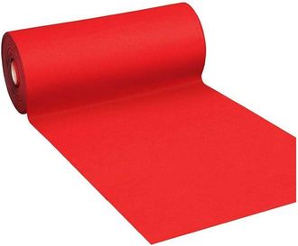 Trade Shop Trade Shop - Passatoia Natalizia Rossa 1x10mt Tappeto Rosso Natale Matrimonio Negozio Chiesa