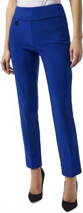 Joseph Ribkoff High-Waisted Formal Trousers In Royal Sapphire