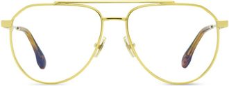 Victoria Beckham Bril met piloten montuur - Goud