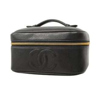 Chanel Pre-owned Handbags, female, Black, Size: ONE SIZE Pre-owned Vanity bag