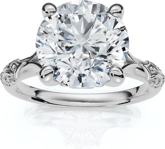 Pompeii3 Certified 2Ct Kimberly Diamond Engagement Ring 14k Gold or Platinum Lab Grown