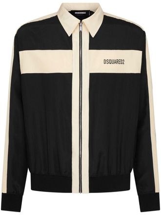 Dsquared2 Zijden jack - Zwart