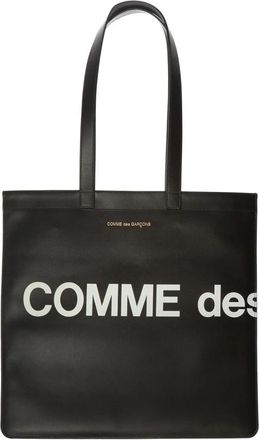 Comme Des Gar&ccedil;ons Shopper Bag - Heren - Shoppers - Zwart - ONE Size - Leer - Tassen