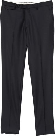 Tagliatore Straight-Leg Belt-Loops Formal Pants