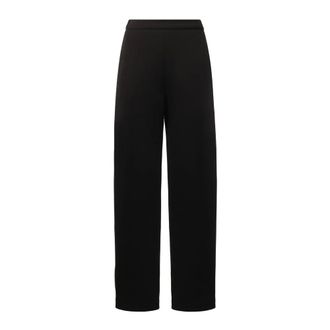 Max Mara Wide Trousers - female - Max Mara - Wide Trousers - Black - XS - Trousers