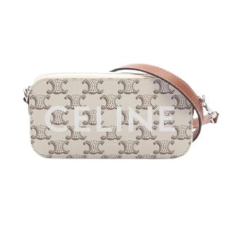 Celine Pre-owned Cross Body Bags, female, White, Size: ONE SIZE Pre-owned Vintage Canvas Crossbody Bag